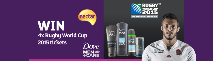 dove for men and the rugby world cup