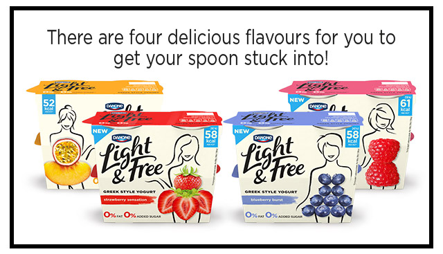 There are four delicious flavours for you to get your spoon stuck into.