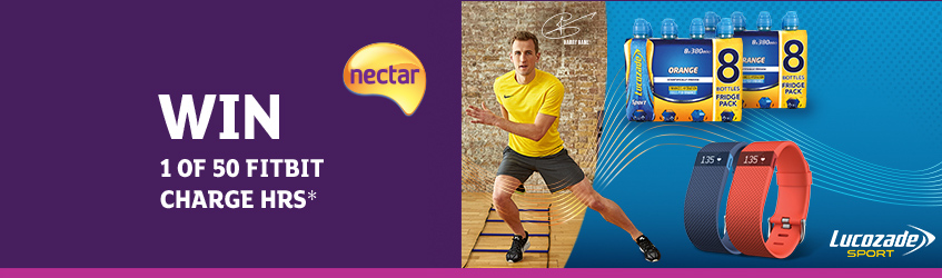 Win a Fitbit with Lucozade Sport 8-Pack.