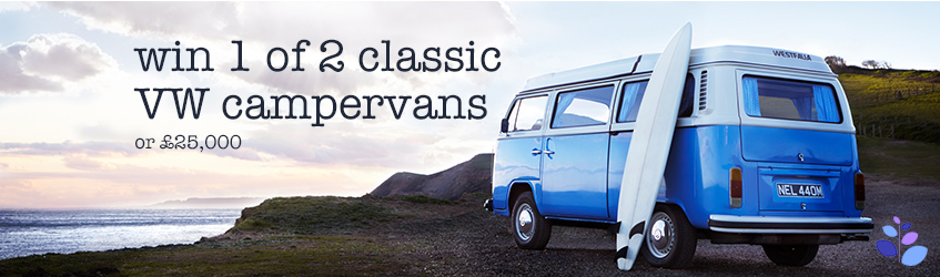 Win a classic VW campervan with Dorset Cereals.