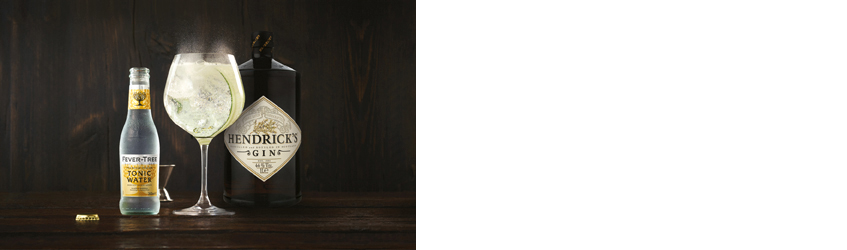 Fever Tree and hendricks