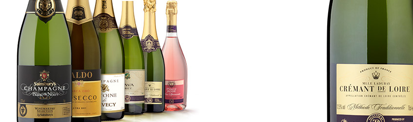 Try 6 bottles of our favourite sparkling wines.