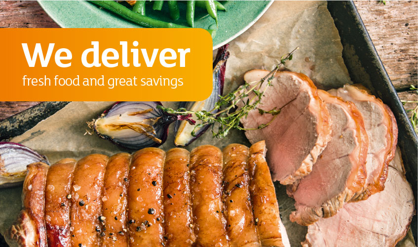 We deliver fresh food and great savings