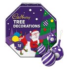 Cadbury Milk Chocolate Christmas Tree Bauble Decorations 108g