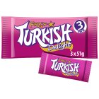 Fry's Turkish Delight Chocolate Bar Multipack x3 153g