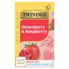 Twinings Strawberry & Raspberry Tea, 20 Tea Bags