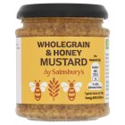 Sainsbury's Wholegrain Mustard & Honey 185g