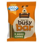 Good Boy Busy Bar Small Chew Chicken 108g