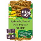 Higgidy Spinach, Feta & Red Pepper Slice 140g