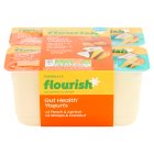 Sainsbury's Flourish Gut Health Yogurts 4x100g