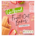 Go Ahead Fruit & Oat Bakes Strawberry Biscuit Bars 6x35g