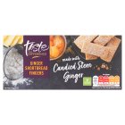 Sainsbury's Ginger Shortbread Fingers, Taste the Difference 200g