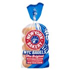 New York Bakery Co. Bagels, Plain x5