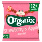 Organix Strawberry & Apple Gummies Fruit Snack 12 months+ 12g