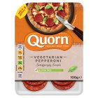 Quorn Vegetarian Pepperoni Style Slices 100g