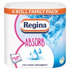 Regina Absorb Kitchen Towel Rolls x4