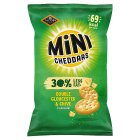 Jacob's Mini Cheddars Nibblies Double Gloucester & Chive Snacks 115g