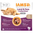 IAMS Delights Land & Sea Collection In Jelly Adult 1+ Years 8x85g