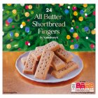 Sainsbury's All Butter Shortbread Fingers x24 340g