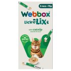 Webbox Lick E Lix with Real Catnip 5x15g