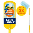 Flash Duster Dust Magnet XL Starter Kit Handle & Refills x2