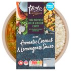 Sainsbury's Thai Inspired Green Chicken Curry, Taste the Difference Ready Meal for 1 400g
