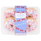 Sainsbury's Celebration Iced Doughnuts x4