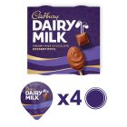 Cadburys Dairy Milk Pots Of Joy Chocolate Dessert 4x60g