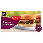 Birds Eye Original Beef Burgers with Onions x4 227g