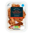 Sainsbury's Piri Piri Cooked British Chicken Breast Mini Fillets 170g