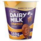 Cadbury Dairy Milk Big Pots of Joy Chocolate Orange Dessert 350g