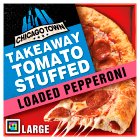 Chicago Town Takeaway Large Stuffed Pepperoni Pizza 645g