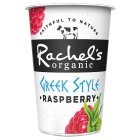 Rachel's Organic Greek Style Yogurt Raspberry 450g