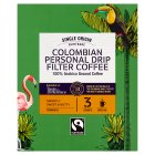 Sainsbury's Fairtrade Colombian Coffee Bags, Taste the Difference x10