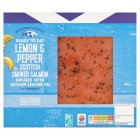 Sainsbury's ASC Scottish Smoked Salmon with Sicilian Lemon Oil & Pepper 100g (Ready to eat)