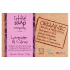 Little Soap Company Organic Bar Soap, English Lavender & Citrus 110g