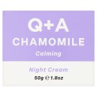 Q+A Chamomile Calming Night Cream 50g