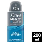 Dove Men+Care Antiperspirant Deodorant Aerosol Clean Comfort 200ml