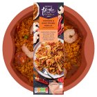 Sainsbury's Chicken & King Prawn Paella, Taste the Difference 800g (Serves 2)