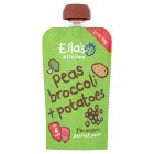 Ella's Kitchen Organic Peas, Broccoli & Potatoes Baby Pouch 4+ Months 120g