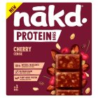 Nakd 3 x 45g Cherry Fruit & Nut Protein Bars