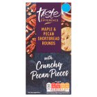 Sainsbury's Maple & Pecan Shortbread Rounds, Taste the Difference 175g