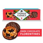 Thomas Fudge's Dark Chocolate Florentines x8