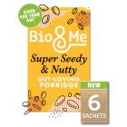 Bio&Me Super Seedy Nutty Gut Loving Porridge 6x35g