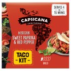 Capsicana Mexican Sweet Paprika & Red Pepper Taco Kit 363g