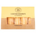 Sainsbury's 5 x Vanilla Custard Doughnuts