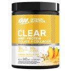 Optimum Nutrition Clear Whey Protein Isolate + Collagen Powder Summer Fruit Ice Tea 240g
