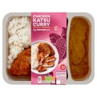 Sainsbury's Chicken Katsu Curry with Sticky Jasmine Rice Ready Meal for 1 350g