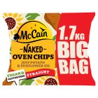 Mccain Naked Oven Chips Straight 1.7kg