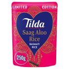Tilda Saag Aloo Rice, Limited Edition 250g